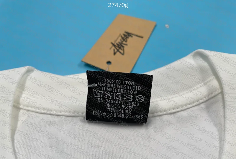 White Stussy T-Shirt 7