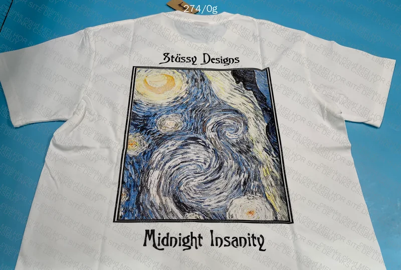 White Stussy T-Shirt 8