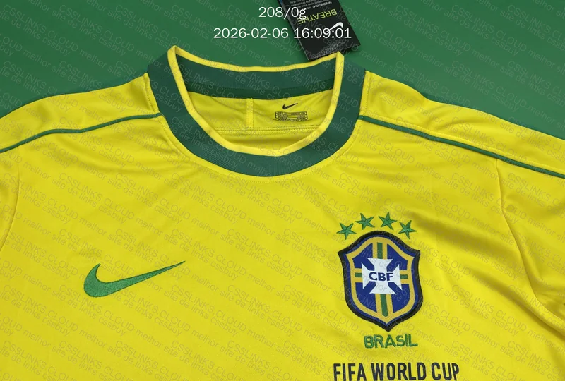 Camiseta Brasil 1998 3