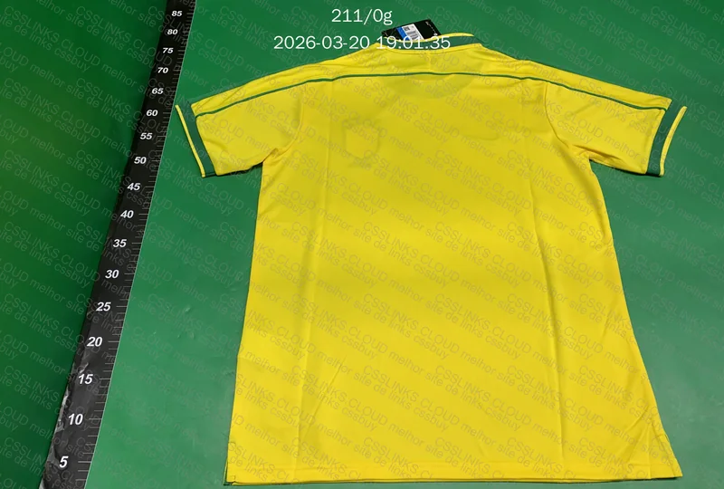 Camiseta Brasil 1998 retrô
