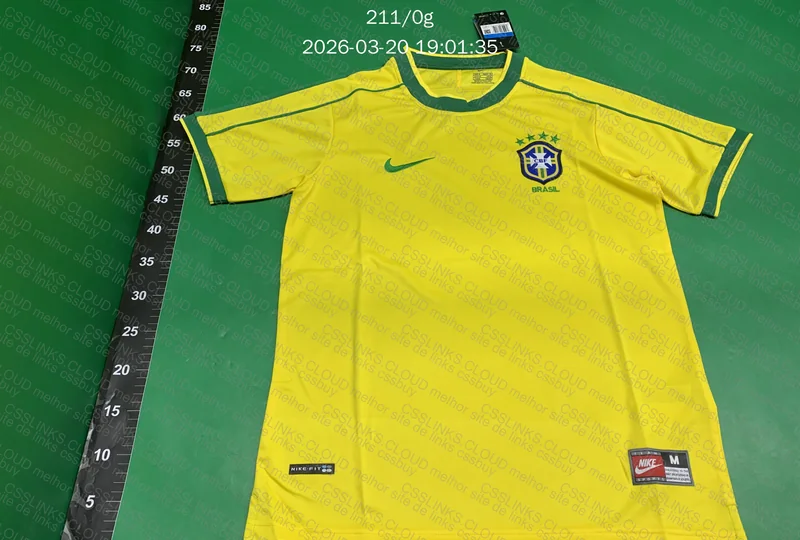 Camiseta Brasil 1998 retrô 2