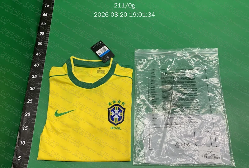 Camiseta Brasil 1998 retrô 3