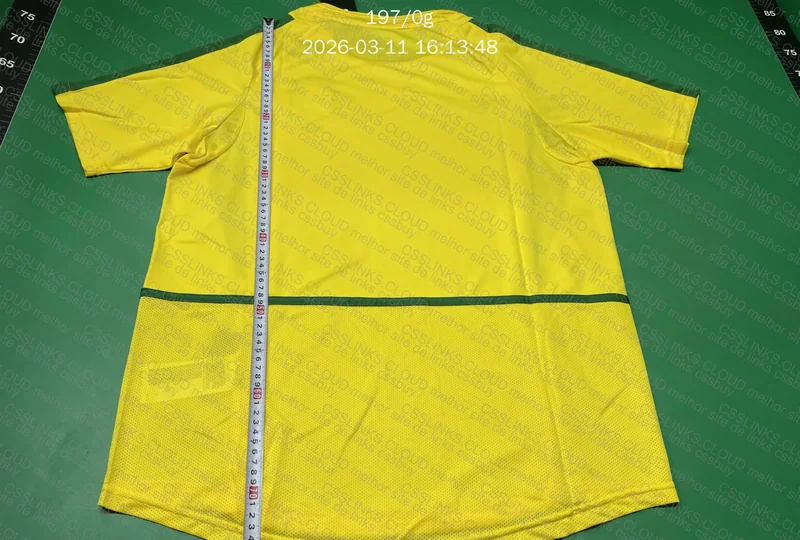 Camiseta Brasil 2002 com medidas 4