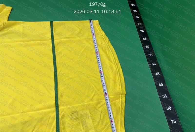 Camiseta Brasil 2002 com medidas 6