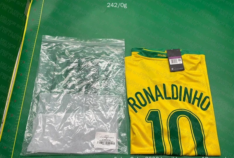 Brazil 2006 Ronaldinho Jersey 2