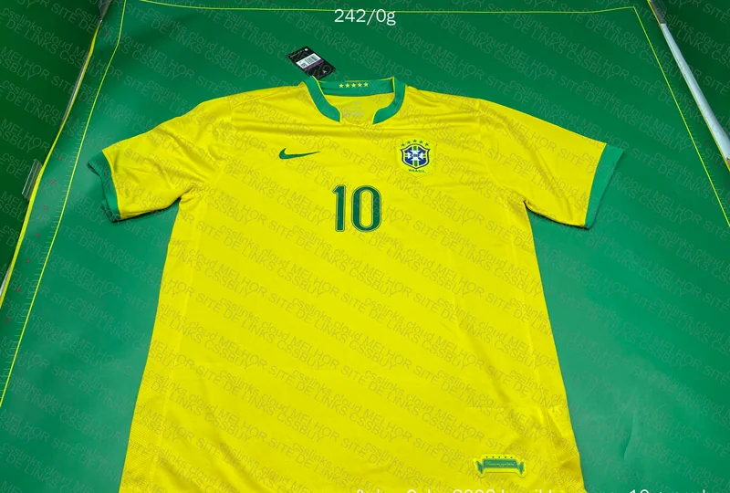 Brazil 2006 Ronaldinho Jersey 3