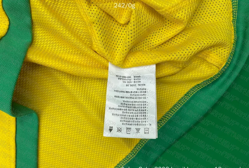 Brazil 2006 Ronaldinho Jersey 4