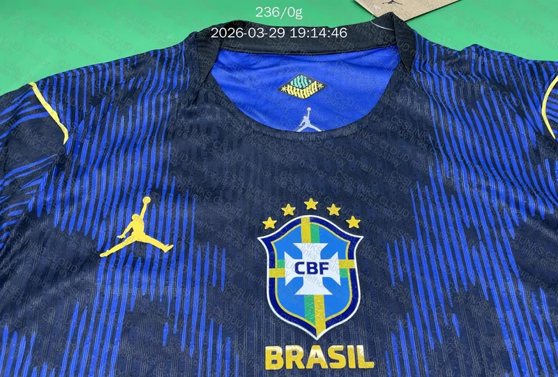 Camiseta Brasil 2026 azul 2