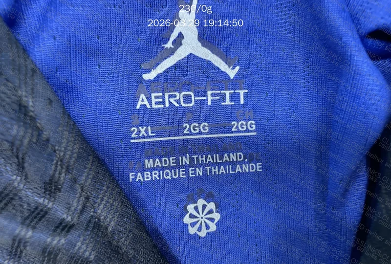 Camiseta Brasil 2026 azul 4