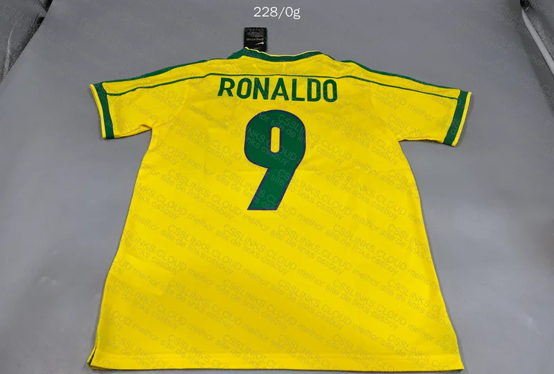 Brazil 98 Remake Jersey 2