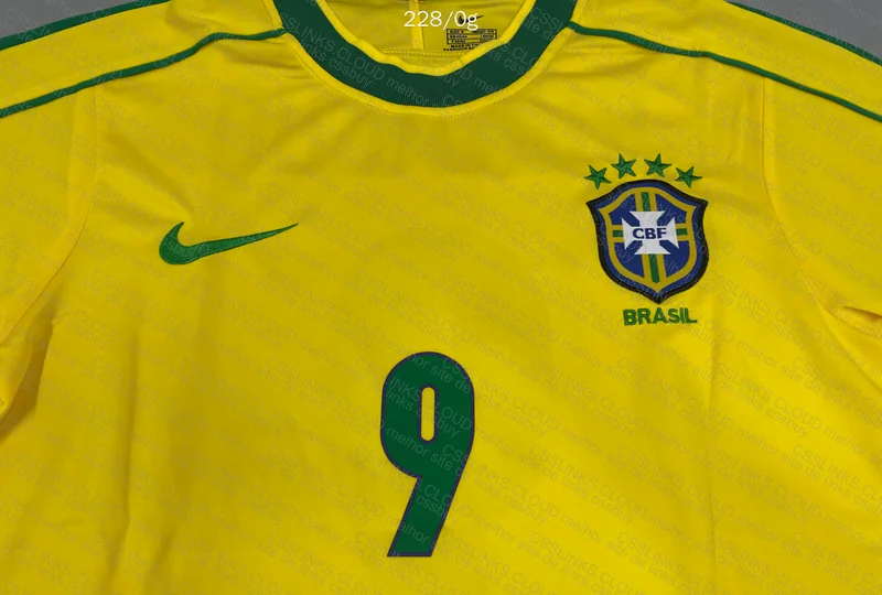 Brazil 98 Remake Jersey 3