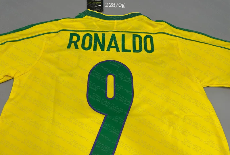 Brazil 98 Remake Jersey 6