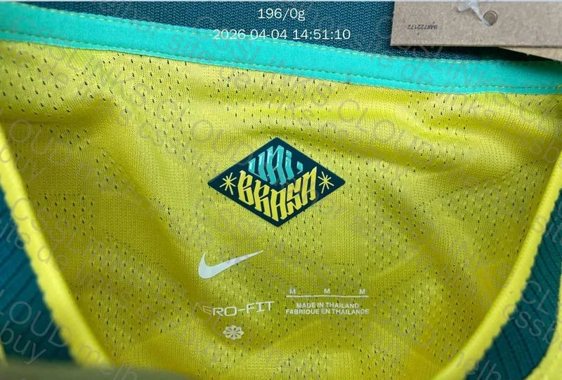 CAMISETA BRASIL AMARELA 2026 5