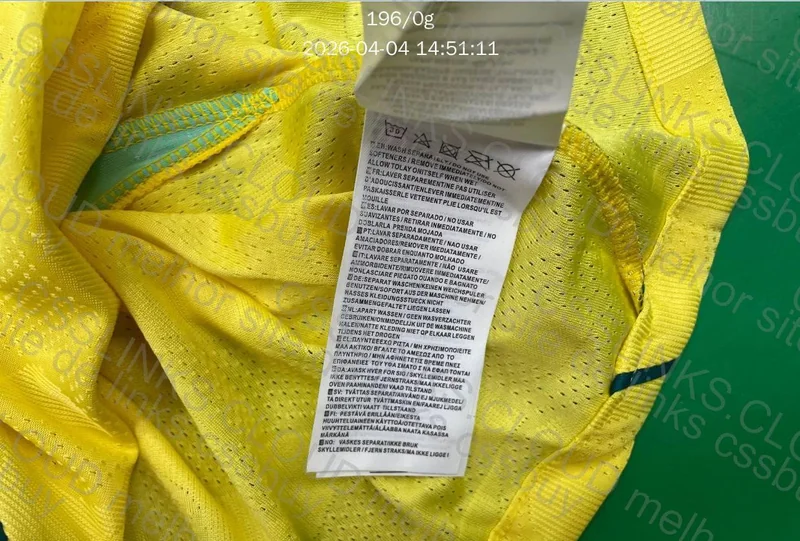 CAMISETA BRASIL AMARELA 2026 6
