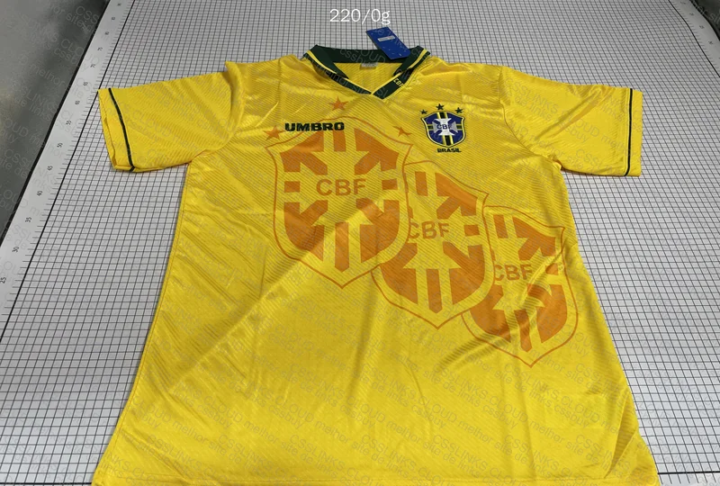 Brazil Retro Jersey 3