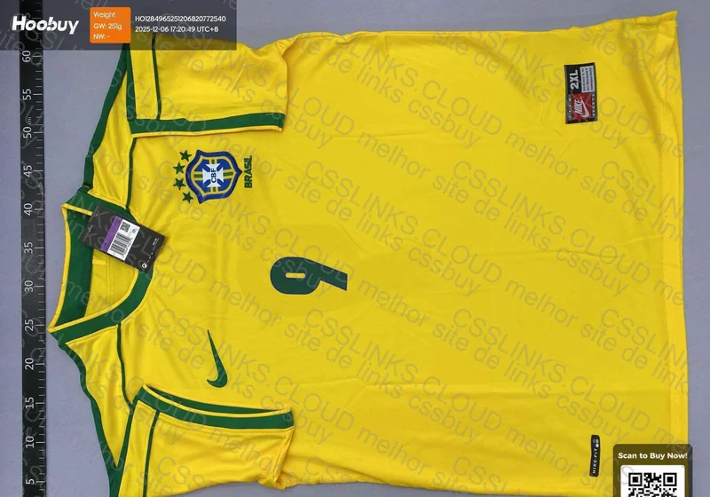 Brazil Retro 1998 Ronaldo Jersey 2