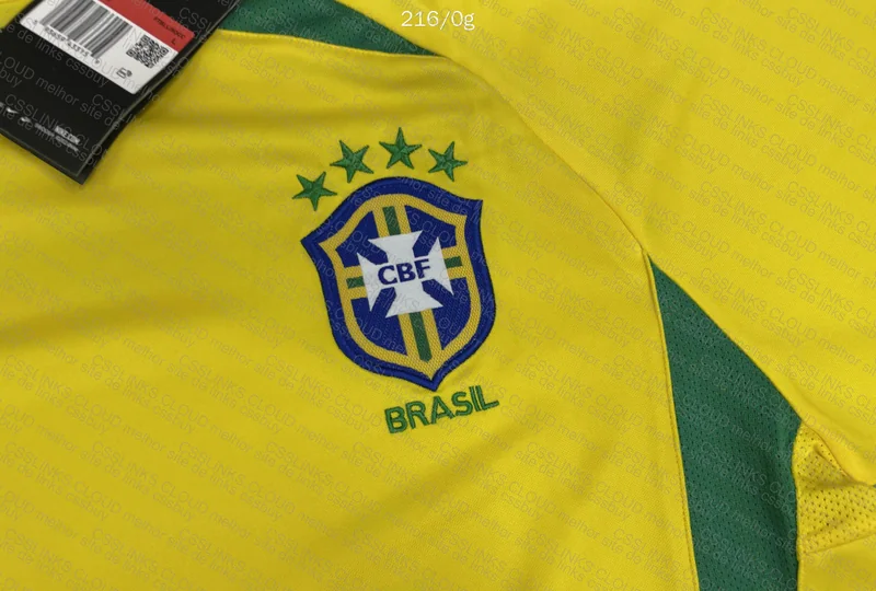 Brazil 2002 Jersey 2