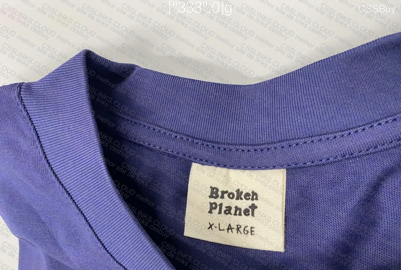 Broken Planet Basics T-shirt - Outer Space Blue 2