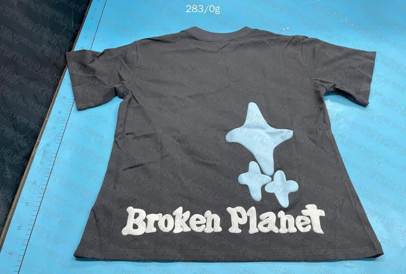 Broken Planet T-shirt (With Measurements)