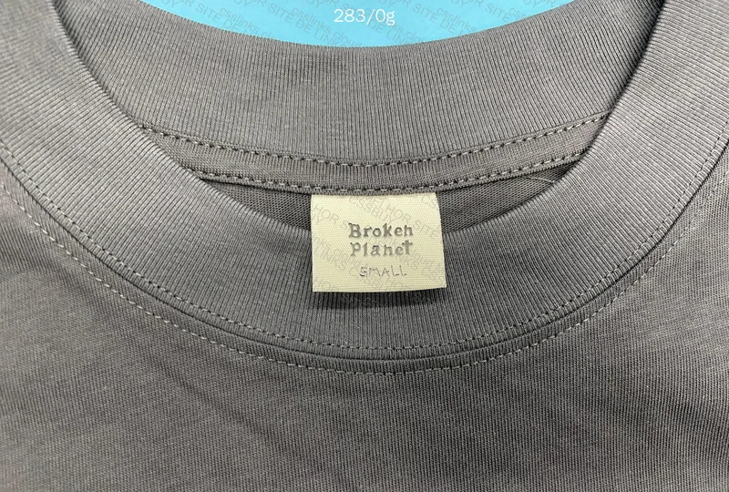 Broken Planet T-shirt (With Measurements) 7