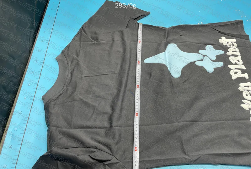 Broken Planet T-shirt (With Measurements) 9