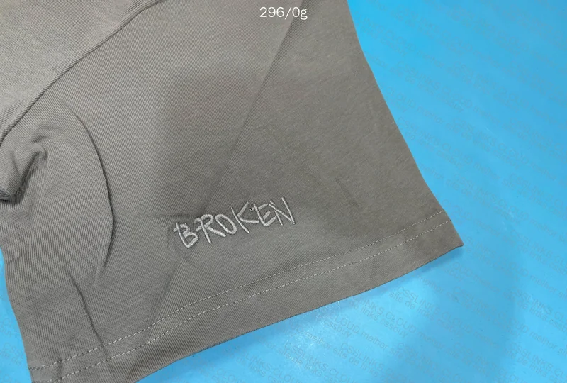 Broken Planet T-shirt (With Measurements) 2