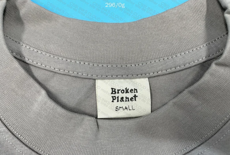 Broken Planet T-shirt (With Measurements) 6
