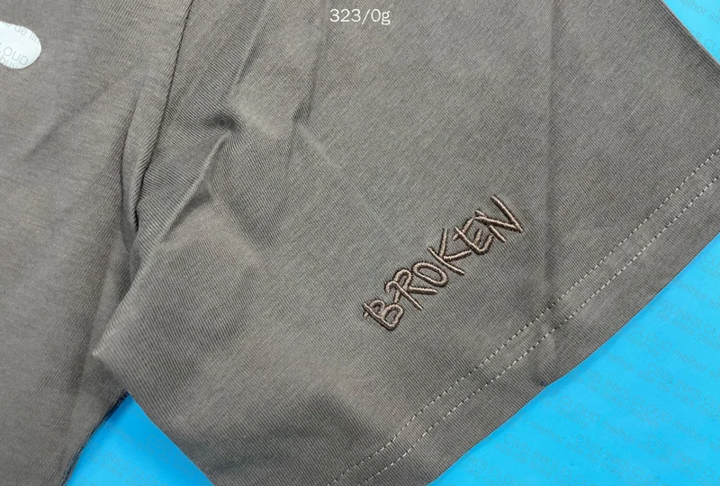 Broken Planet T-shirt (With Measurements) 2