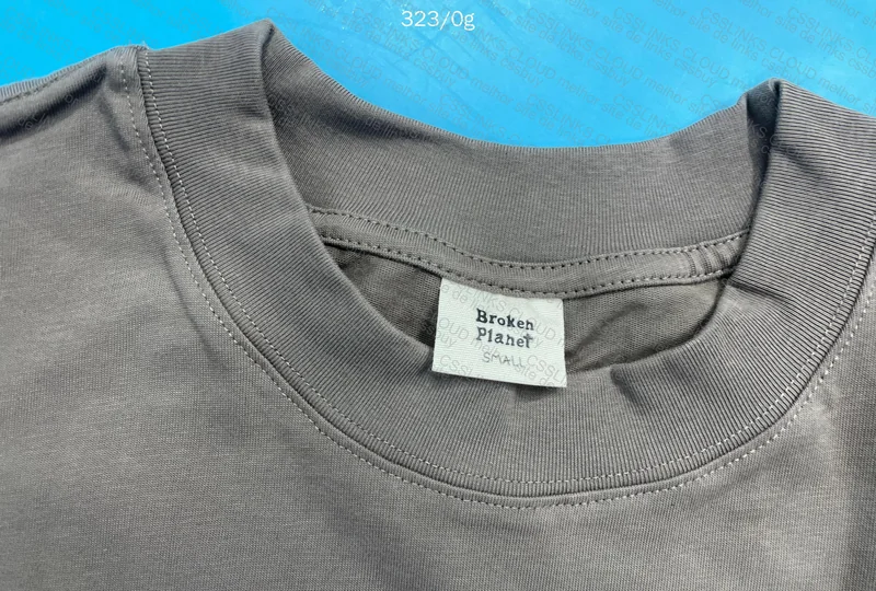 Broken Planet T-shirt (With Measurements) 5
