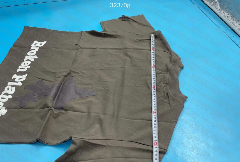 Broken Planet T-shirt (With Measurements) 6