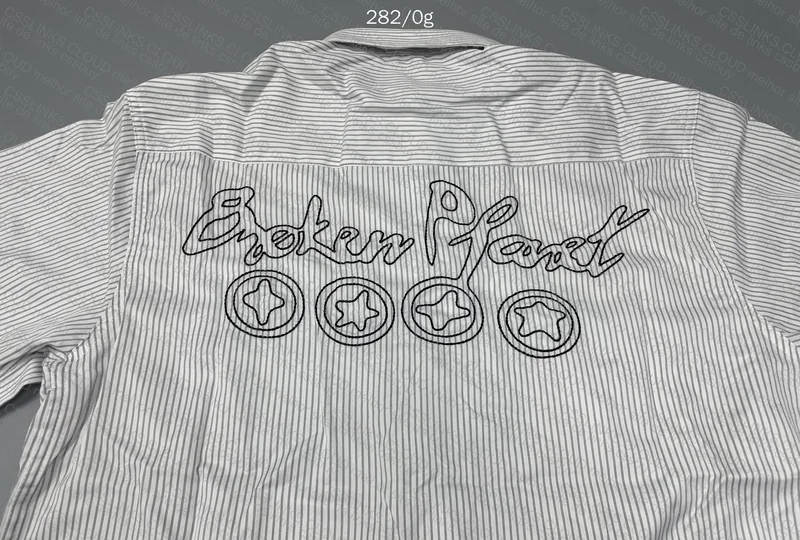 Broken Planet Market Button T-shirt by Hot Dog 5