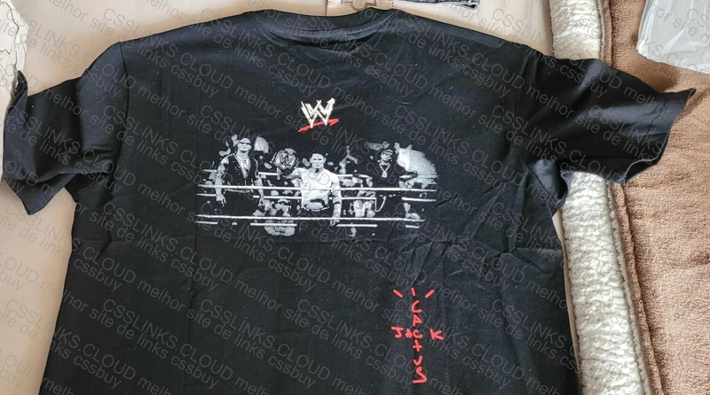 Cactus Jack 'Wrestling Is Real' T-Shirt 2