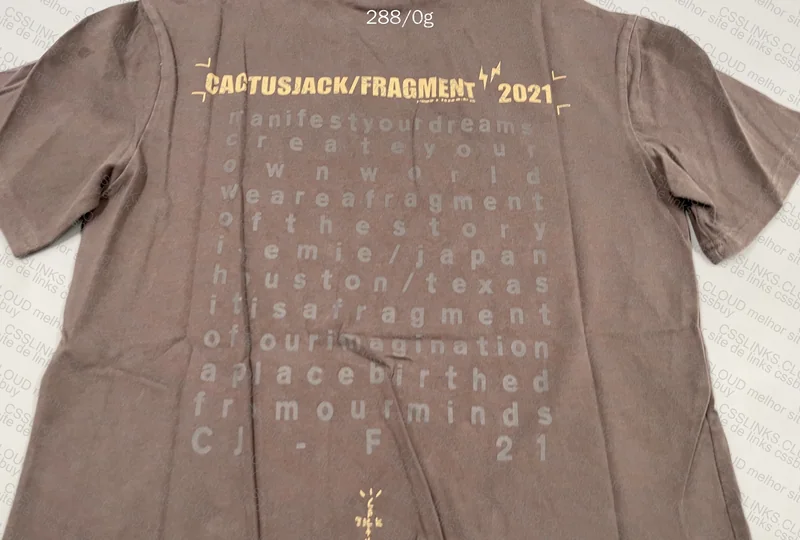 Cactus Jack x Fragment T-Shirt 4