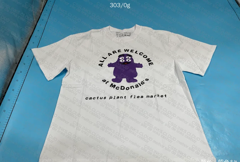Cactus Plant Flea Market x McDonald's (Chico Moedas) T-Shirt