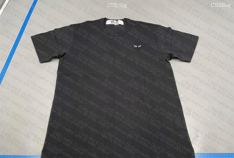 CDG T-Shirt All Black (GL or RL?) 2