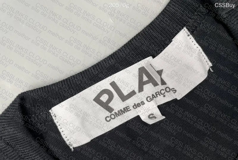 CDG T-Shirt All Black (GL or RL?) 4