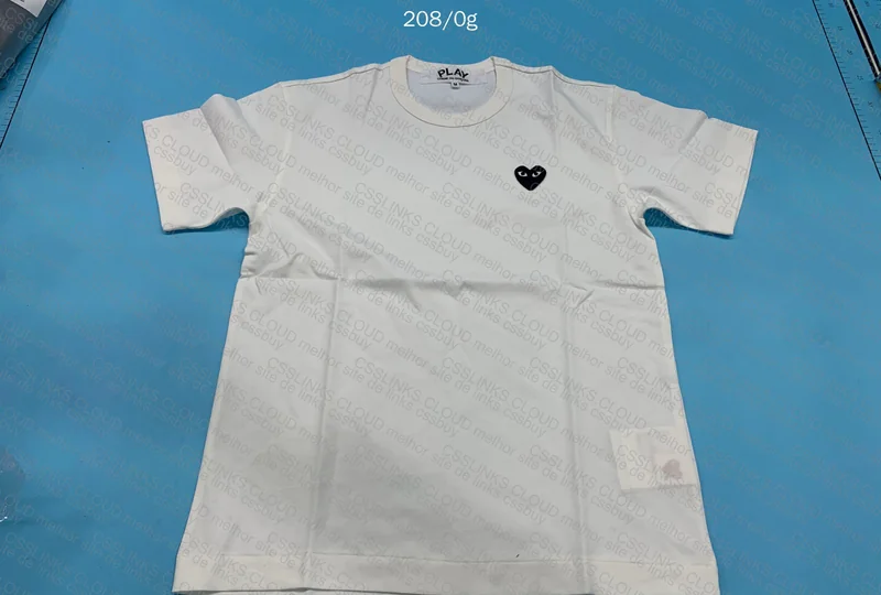 White CDG T-Shirt 2