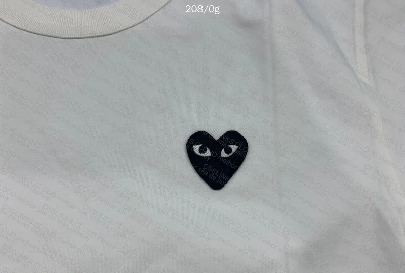 White CDG T-Shirt 4
