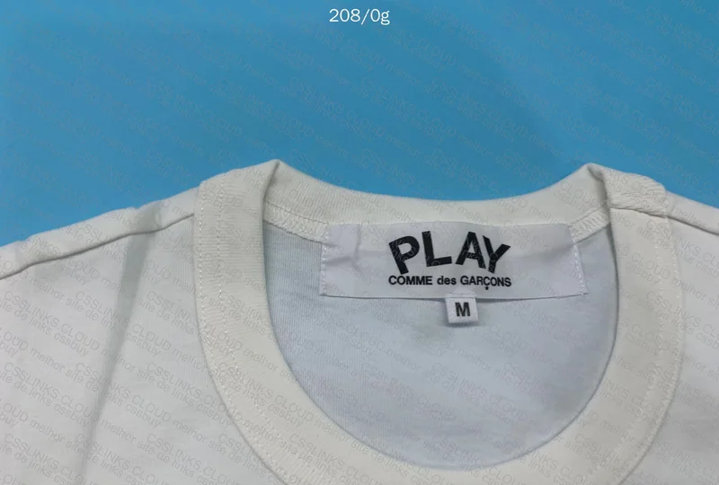 White CDG T-Shirt 5