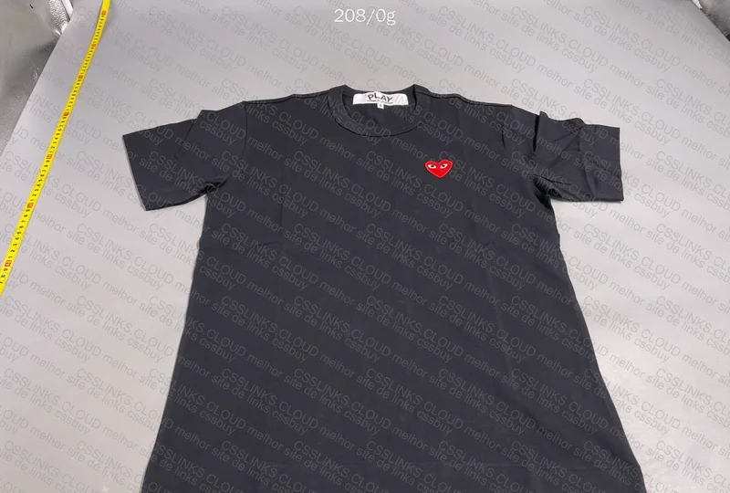 CDG T-Shirt (With Measurements) 3