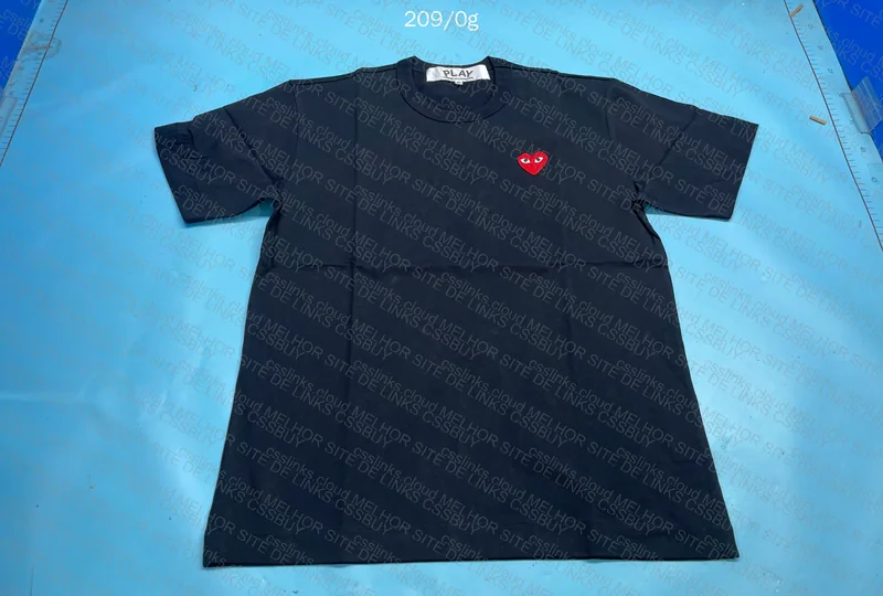 CDG T-Shirt with Measurements 2