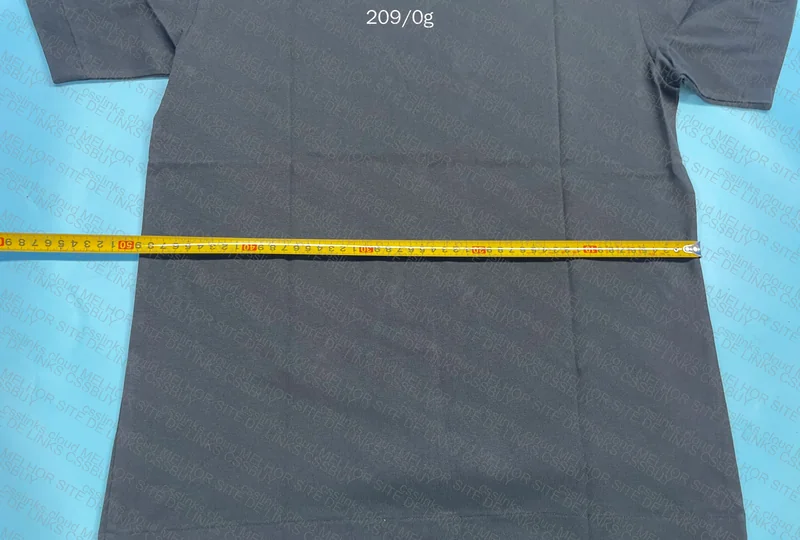 CDG T-Shirt with Measurements 4