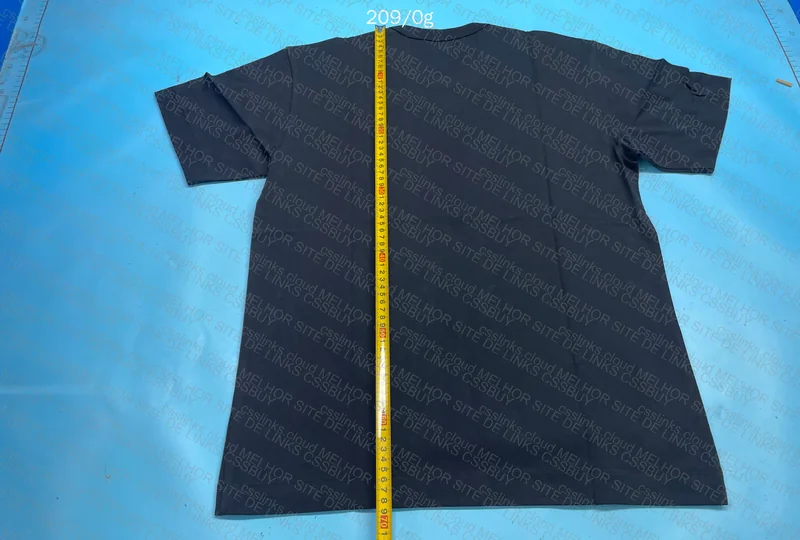 CDG T-Shirt with Measurements 5