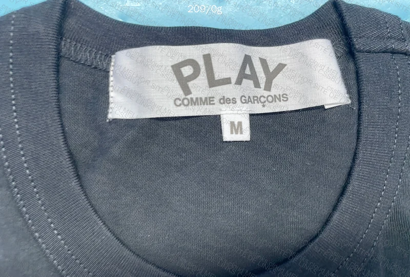 CDG T-Shirt with Measurements 7