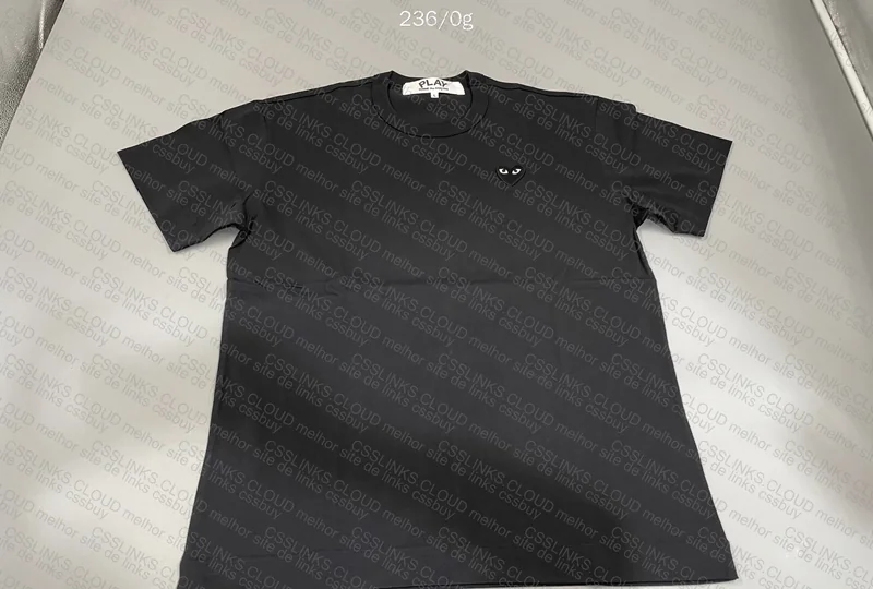 Black CDG Comme des Garçons T-Shirt