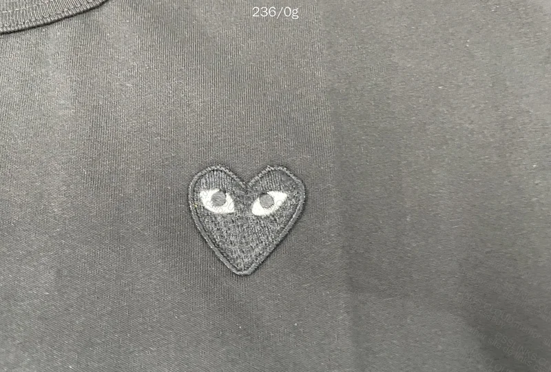 Black CDG Comme des Garçons T-Shirt 2