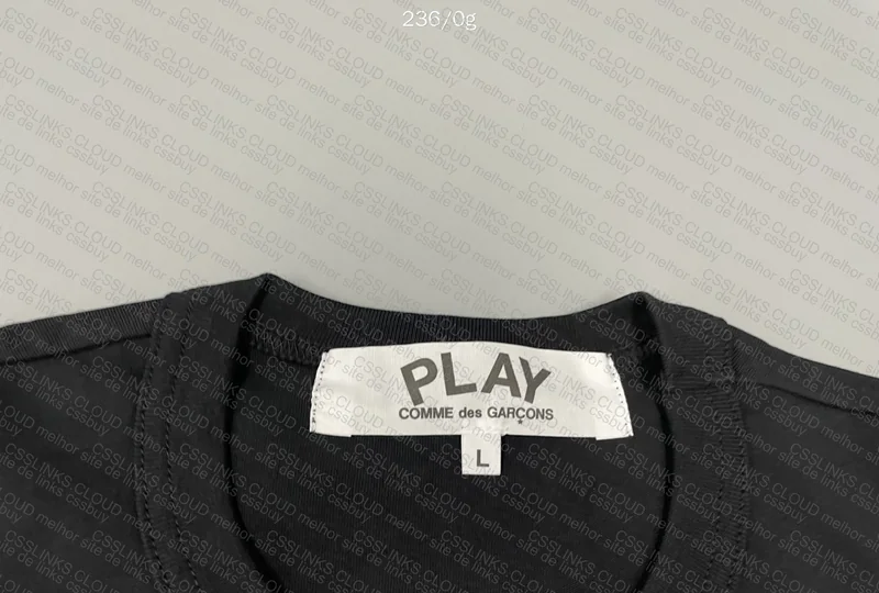Black CDG Comme des Garçons T-Shirt 3