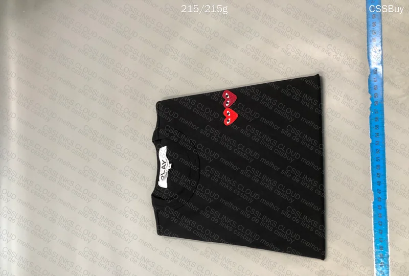 CDG Double Heart T-Shirt 2