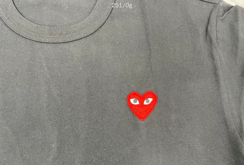 CDG Heart T-Shirt (gl?) 6