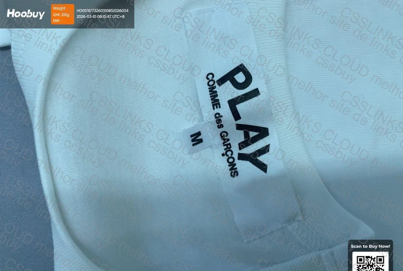 Camiseta CDG Repbrothers 2